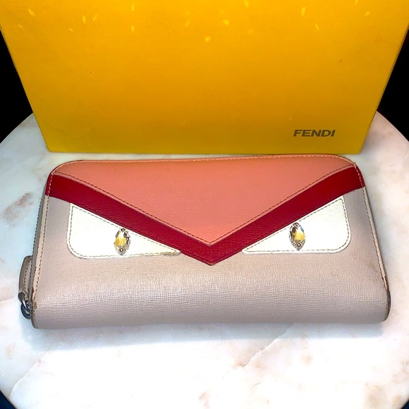 FENDI MONSTER ZIPPY WALLET LONG - Picture 6 of 13